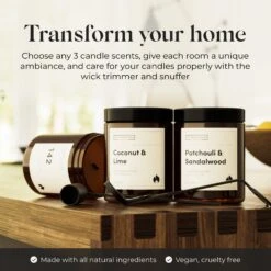 The Essence Vault 3x Candle & Accessories Bundle -The Essence Vault 2 cd5181d7 5fea 4307 a89c 86f62b40e800