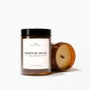 The Essence Vault Pumpkin Spice - 25 Hour Candle -The Essence Vault Candle Edit3